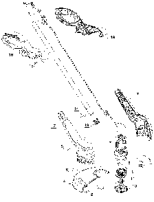 Page A Diagram and Parts List for ST7700 Type 2 Black and Decker Trimmer